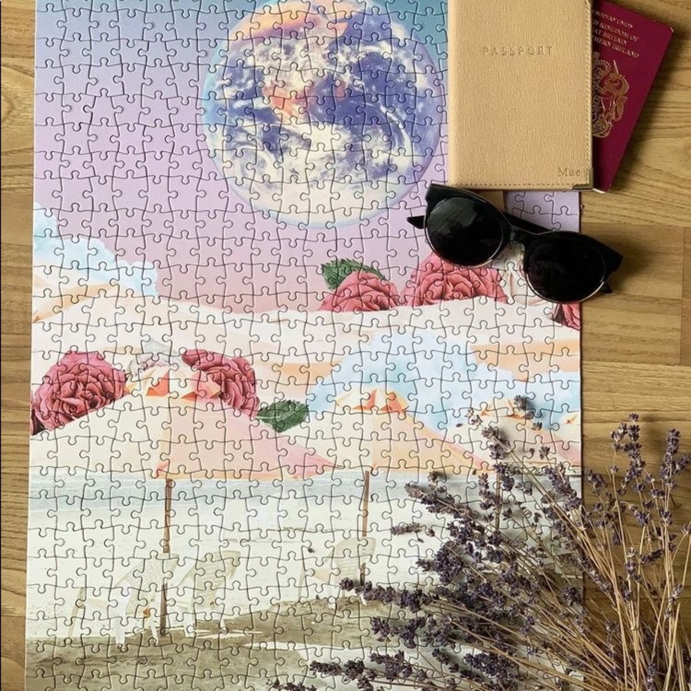 Sunbeds 500 Piece Art Jigsaw Puzzle Pieces of the Puzzle Co - Picture 7 of 8